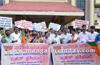 Mangaluru: BJP stages protest against Hephsiba transfer; Town Hall impasse